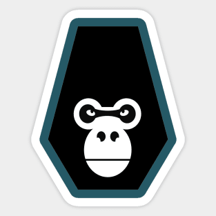 Planet of the Primates Gorilla Sticker